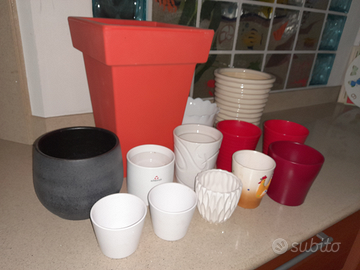 Porta vasi da esterno e interno