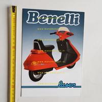 Benelli 50 Laser scooter 1984 depliant originale