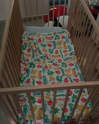 culla Ikea  sniglar faggio 60*120cm Nuova!