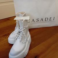 Nuovissimo stivale Bianco Casadei