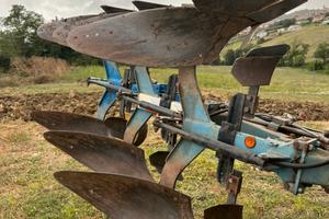 Overum aratro no stop 3 vomeri reversibile