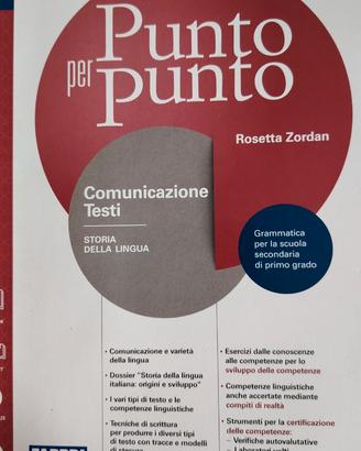 Punto per Punto, comunicazione testi