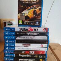 Lotto Videogiochi Ps4 e psvita