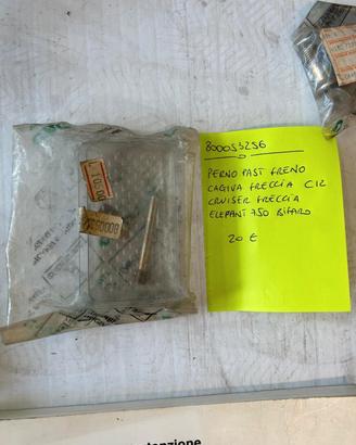 PERNO PASTIGLIE FRENO PER CACIVA FRECCIA ELEFANT 7