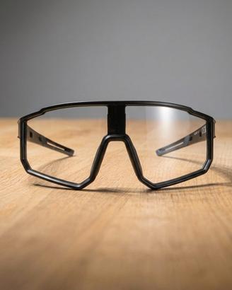 Occhiali 2 in 1 fotocromatici ciclismo running sci