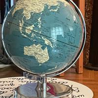 Lampada Mappamondo luminoso World Wood