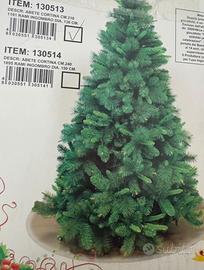Albero natalizio in pvc