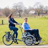 Bicicletta Van Raam veloplus trasporto carrozzine