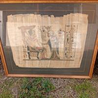 quadri con papiro egiziano 