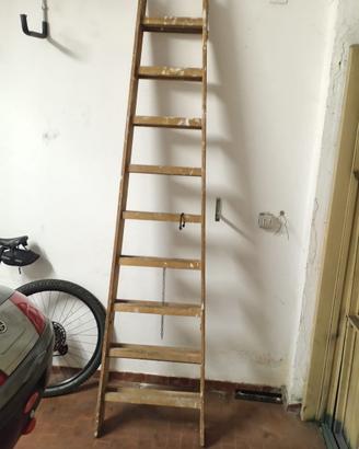 scala in legno doppia salita