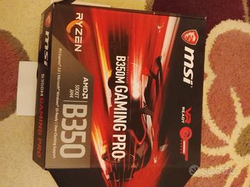 scheda madre Msi b350M gaming pro