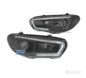 FARI XENON VOLKSWAGEN VW SCIROCCO 08-14 LED NERI