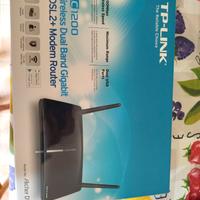 Modem TP-link wireless dual band gigabit ADSL 2+