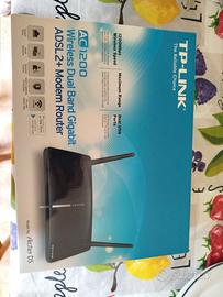 Modem TP-link wireless dual band gigabit ADSL 2+