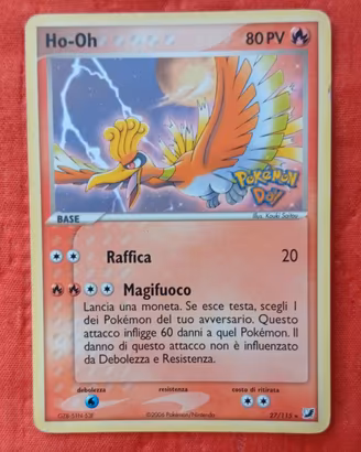 Pokemon Ho-Oh Pokemon day