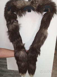 sciarpa di volpe argentata