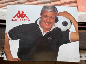 Poster pubblicitario kappa juventus m.lippi raro