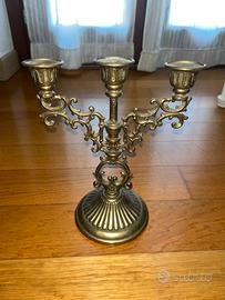 Candelabro vintage a tre bracci