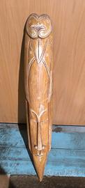 maschera in legno 