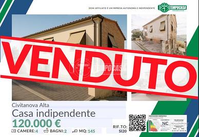 BIFAMILIARE CON CORTE ESCLUSIVA VISTA MARE!