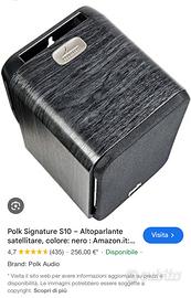 Polk audio s10 altoparlanti