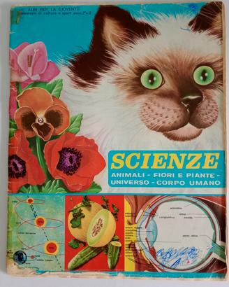 Album di Figurine "Scienze" Imperia del 1972