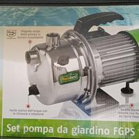 elettropompa con tubazione