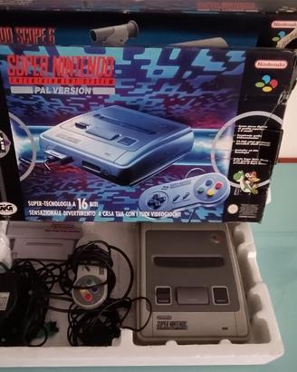 SUPER NINTENDO PAL-ITA + 9 GIOCHI PAL-ITA + 3 GIOC