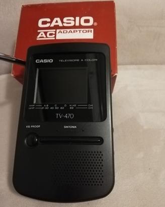 televisore mini portatile Casio mai usato