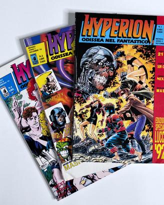 HYPERION ODISSEA NEL FANTAST #1,2,4 Star Comics