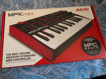 Tastiera midi Akai mpk mini mk3