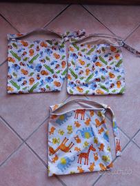 Sacchetti impermeabili porta pannolini