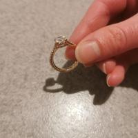 Anello swarovski misura 50