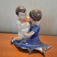 Statuina royal copenhagen "fratello&sorella" orig
