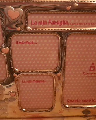 Portafoto famiglia x bambina
