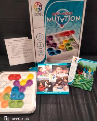 Smart game, anti-virus mutation