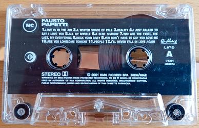 musicassetta  con brani celebri di Fausto Papetti