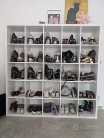 Scaffale Ikea Kallax bianco 5x5 (25 scomparti)