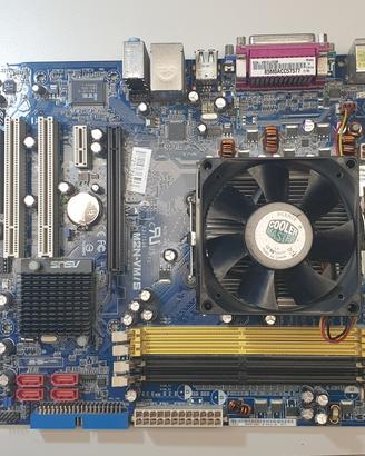 Scheda madre + CPU MB motherboard e processore PC