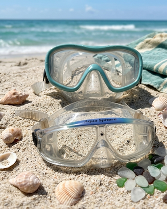 Coppia Maschere Sub/Nuoto – Aqua Sphere & Tribord