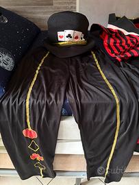 Costume carnevale/ halloween da prestigiatore/mago