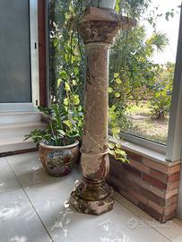 Colonne decorative in marmo