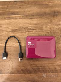 WD My Passport Ultra 2 TB Fierce Pink