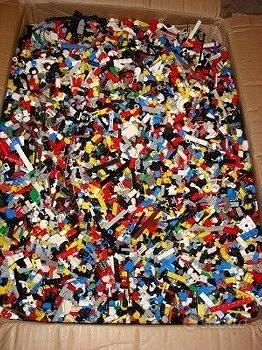 Lego sfusi misti originale 1 kg mattoncini brick plate ruote