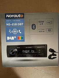 Autoradio Norauto NS-218 DBT DAB+ bluetooth NUOVA