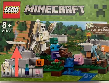 Lego minecraft 21123 Il Golem di ferro Raro