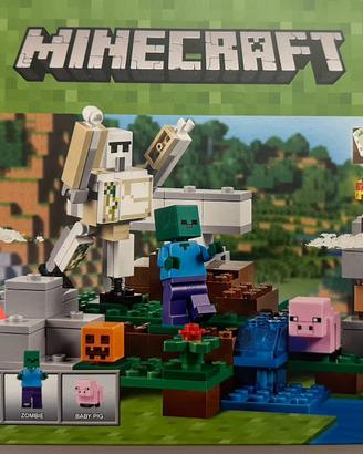 Lego minecraft 21123 Il Golem di ferro Raro