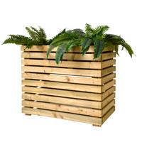 Fioriera Flora 83X31X H 70 Cm in legno autoclavato