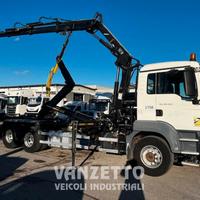 Man tgs 26.400 gru hiab 3 sfil gancio scarrabile
