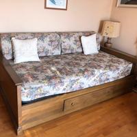 Divano letto rustico
